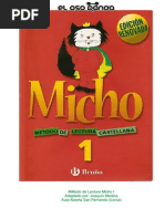 Método de Lectura Micho I Adaptado | PDF