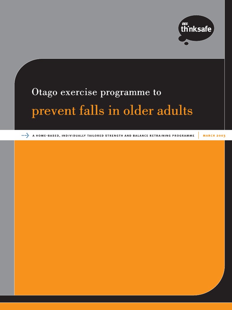 NZ Otago Manual Balance (Ability) Physical Exercise