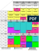 Horaire Et Minutage - SMB - 2014-2015