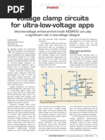 Voltage Clamp Circuits