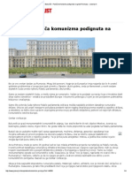 Bukurešt - Palača Komunizma Podignuta Na Gladi Rumunja - Jutarnji