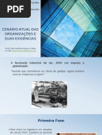 Aula 01- Cenário Atual Das Organizações e Suas Exigências