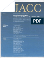Consenso de Hipertensão Pulmonar 2009 - JACC