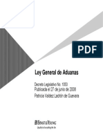 Ley Gral Aduanas Por Patricia VLG