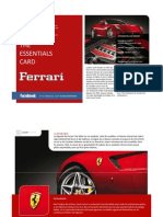 Ferrari by  | The Essentials Card by Luxury Attitude
