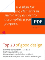 Top 20 Tips for Good Design