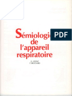 Sémiologie de l'Appareil Respiratoire