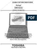 Service Manual For TOSHIBA Portege 3480CT 459a4ddcb5 3400series