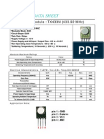 Transmisor tx433n PDF