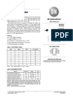 Mc12080 1.1 GHZ Prescaler: Description