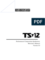 ensoniq ts12 manual potges