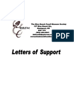 Blue Beach Fossil Museum Letters of Scholarly Support