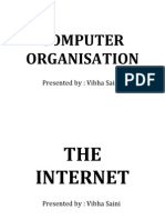 Computer Organisation: Presented By: Vibha Saini