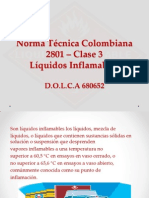 Norma Técnica Colombia 2801 – Clase 3