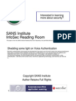 Sans Institute Infosec Reading Room: Interested in Learning More About Security?