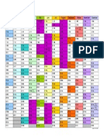 Kalender 2014 Querformat in Farbe