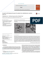 Resorcinarene-encapsulated nickel nanoparticles for endothermic decomposition of JP-10 fuel