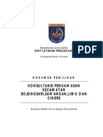 Dok. Pemilihan - Seleksi Umum - Pngwsan Jaling Drainase Bojongsari