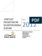 Diktat Praktikum Elektronika Dasar Stkip Surya Revisi