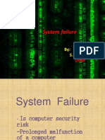 System Failure & Wireless Security