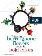 BDJC B B Herringbone Flowers