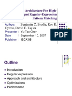 (Y2006) A Scalable Architecture For High-Throughput Regular-Expression Pattern Matching