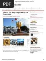 20 Must Visit Hong Kong Attractions & Travel Guide - TommyOoi