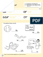 Learn alternative spellings for vowel sounds