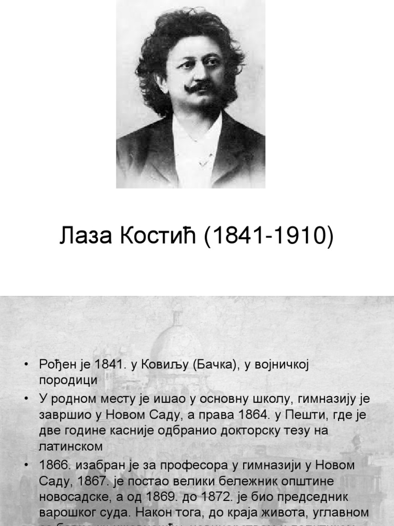 Laza Kostic | PDF