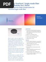 Corning Single Mode Fiber DCM Modules