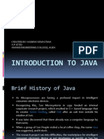 UNIT-4: Introduction To Java