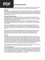 The Grid and Power Station Operation