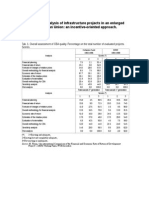 Cost-Benefit Analysis of Infrastructure Projects in An Enlarged European Union: An Incentive-Oriented Approach