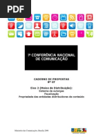 Caderno de Propostas Eixo II 8GT