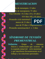 Dismenorrea, Sindrome y Menstruacion