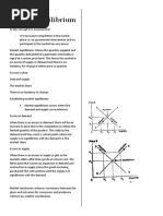 Market Equilibrium