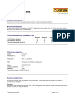 Techincial Datasheet Aluminium Paint H.R. (Azad Jotun) Glish (Uk) - Issued.26.11.2010