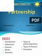 Partnership Firm Ppt
