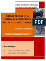 Identificacion de Riesgos Toxicos en La Alimentacion