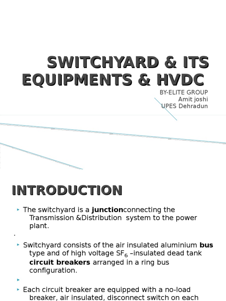 Understanding Switchyard Transformers | PDF | High Voltage Direct ...