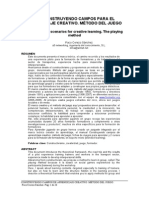 Construyendo Campos Para El Aprendizaje Creativo Paco