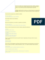 Solaris Disk Partitions