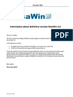 Information ElsaWin Version 3.6 UPDATE
