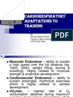Topic 7 Cardiorespiratory Adaptations To Training