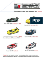 Liste Des Carros 2009 v2