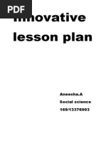 Innovative Lesson Plan