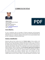 Mahesh Chand CV