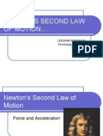 Newton's Second Law of Motion