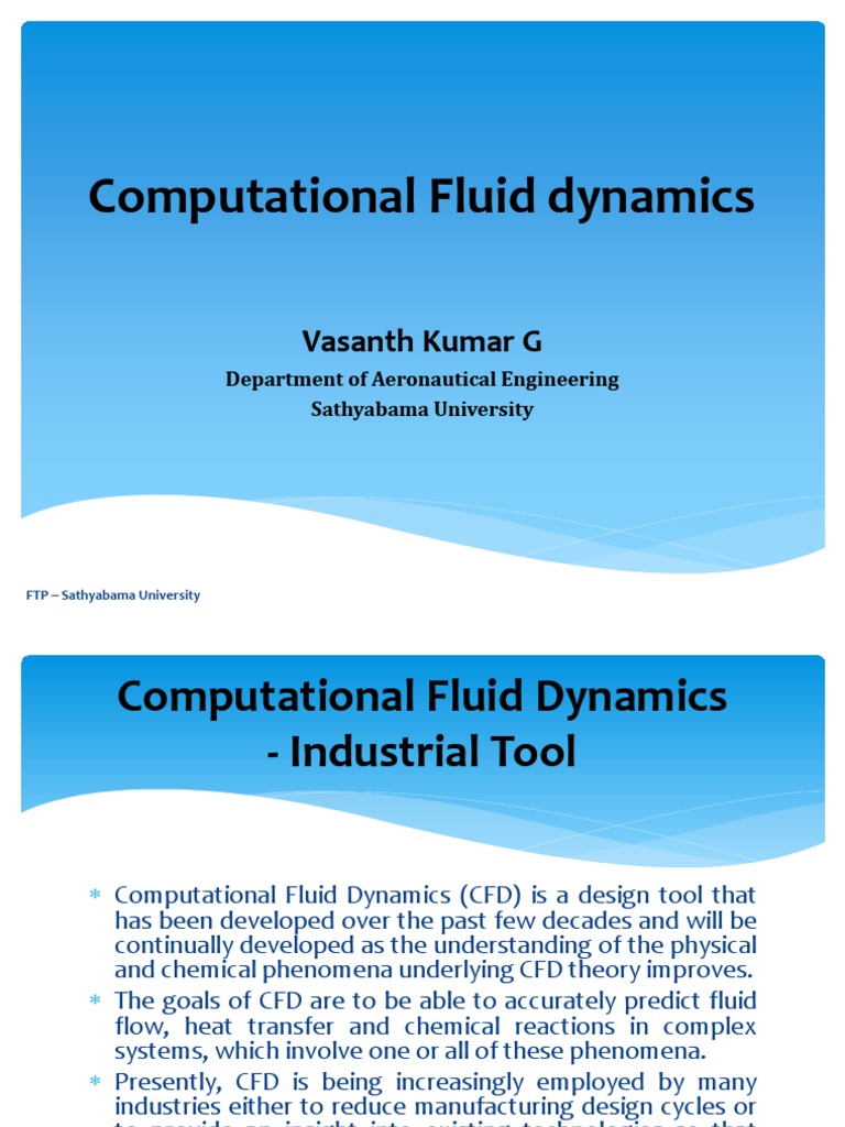 CFD Applications Across Industries | PDF | Computational Fluid Dynamics ...