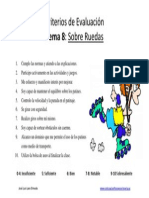 Criterios de Evaluacin Sobre Ruedas 1